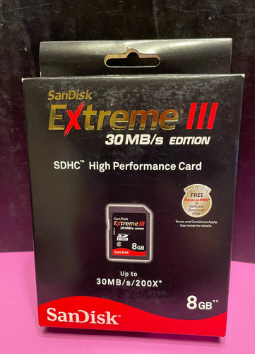 Scheda sdhc sandisk gb - scheda, 8