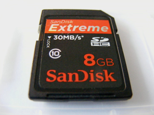 Scheda sdhc 8gb extreme class - scheda,
